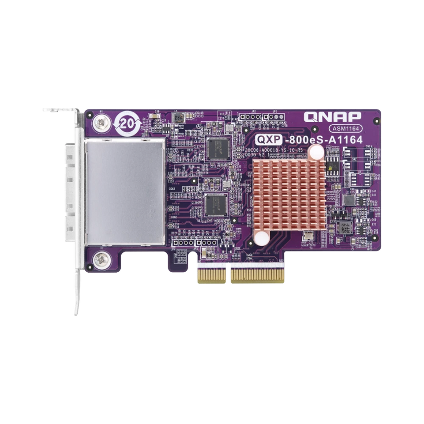 QNAP 2-Port SFF-8088 SATA III Host Bus Adapter for QNAP NAS Arrays — Being Shipped
