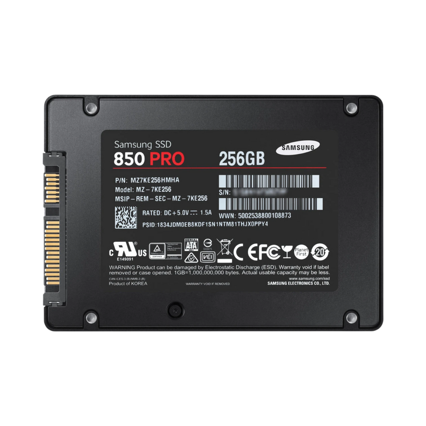 Samsung 850 PRO Series 256GB 2.5" 520 MB/s SATA III SSD — Being Shipped