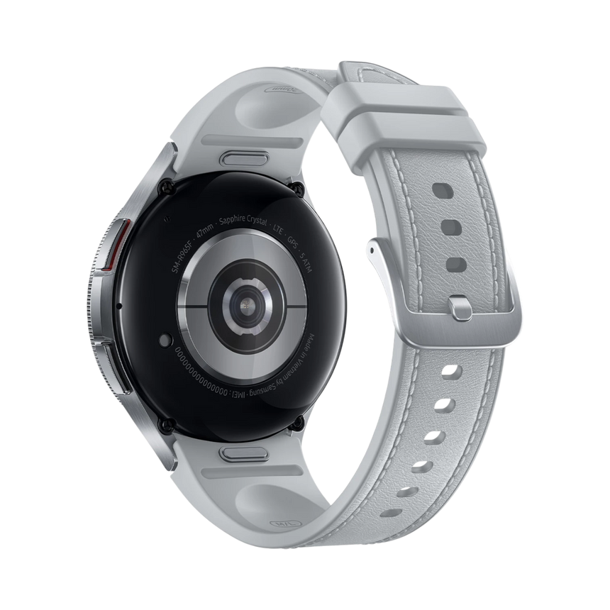 Samsung Galaxy Watch6 Classic Stainless Steel 47mm LTE Smartwatch (Silver) — Being Shipped