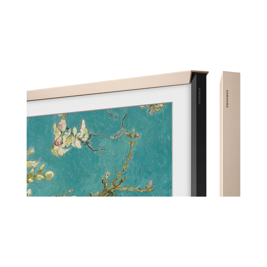Samsung 85" LS03B/LS03A The Frame TV Magnetic Metal Bezel (Sand Gold) — Being Shipped
