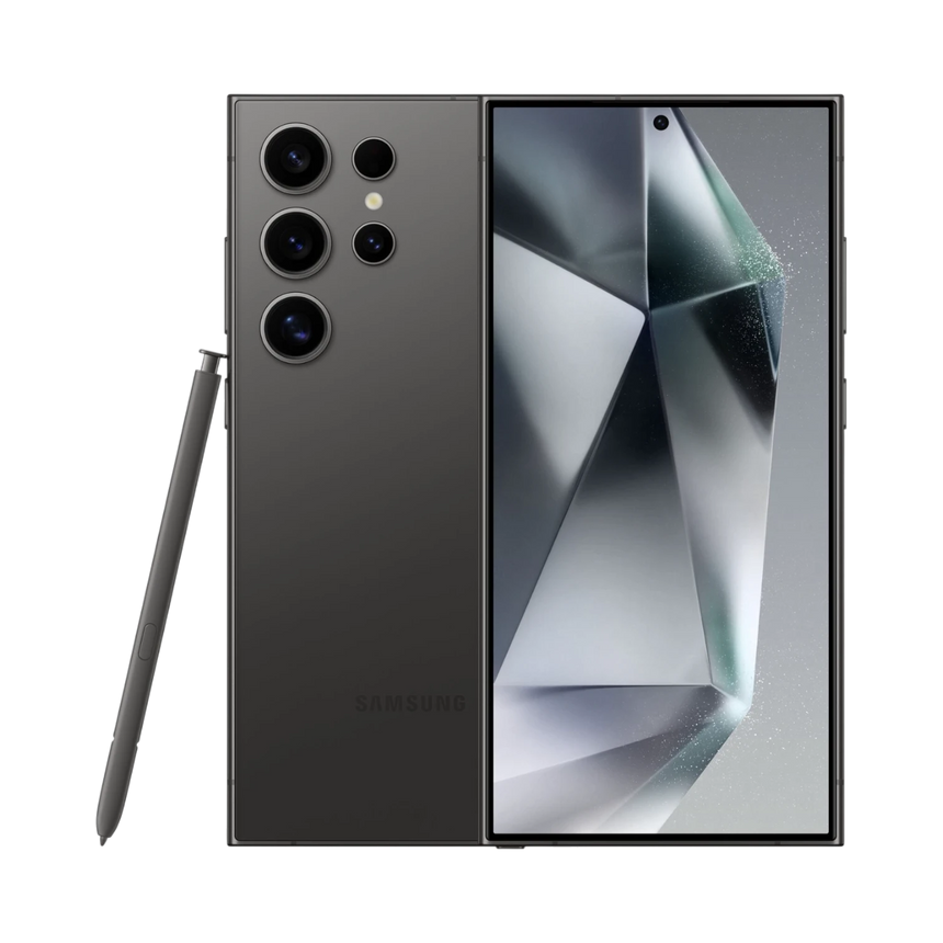 Samsung Galaxy S24 Ultra Smartphone, Qualcomm Snapdragon 8, 12GB RAM, 512GB Storage (Unlocked, Titanium Black) — Being Shipped