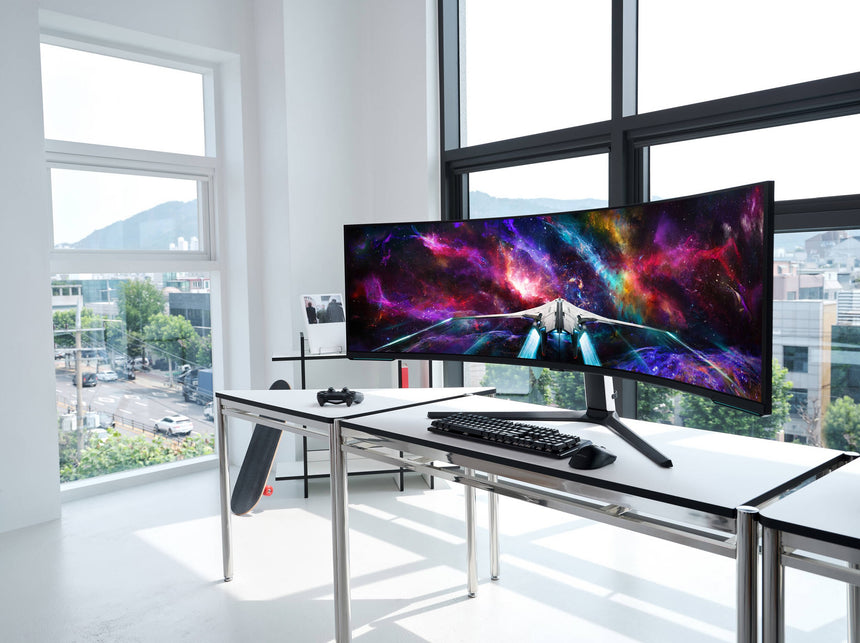Samsung Odyssey Neo G9 57" 32:9 240Hz Dual 4K HDR Mini-LED VA LCD Curved Ultrawide Gaming Monitor — Being Shipped