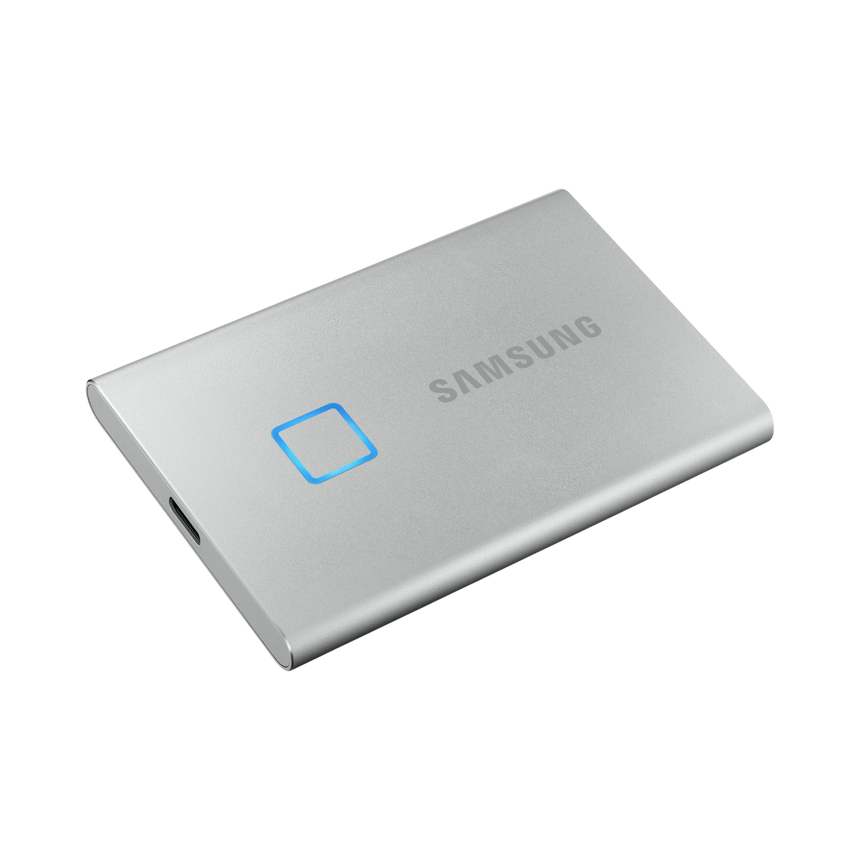 Samsung T7 Touch 1TB PCIe NVMe USB 3.2 Gen 2 Portable SSD (Silver) — Being Shipped