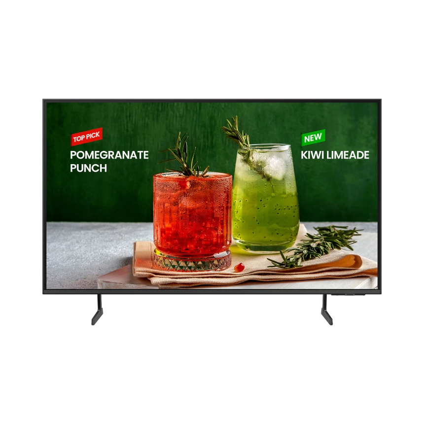Samsung BED-H Series 65" 16:9 60Hz 4K UHD HDR LCD Landscape Commercial TV — Being Shipped