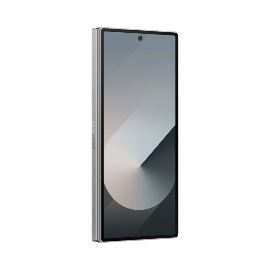 Samsung Galaxy Z Fold6 Smartphone, Qualcomm Snapdragon 8, 12GB RAM, 256GB Storage (Unlocked, Silver Shadow) — Being Shipped