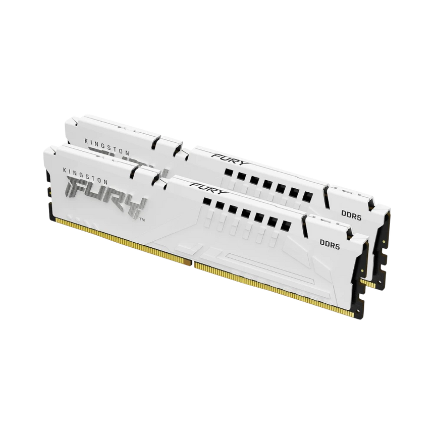 Kingston FURY Beast White EXPO 64GB DDR5 5200MT/s CL36 Memory Kit (2 x 32GB) — Being Shipped