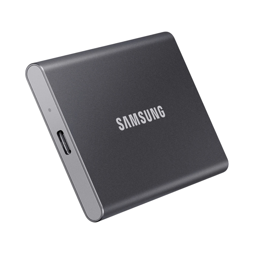 Samsung T7 500GB PCIe NVMe USB 3.2 Gen 2 Portable SSD (Titan Gray) — Being Shipped