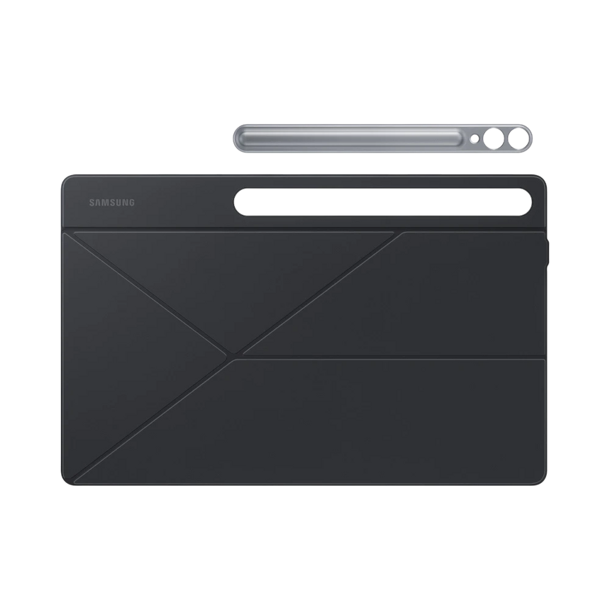 Samsung Galaxy Tab S10 Ultra/S9 Ultra Smart Book Cover (Black) — Being Shipped