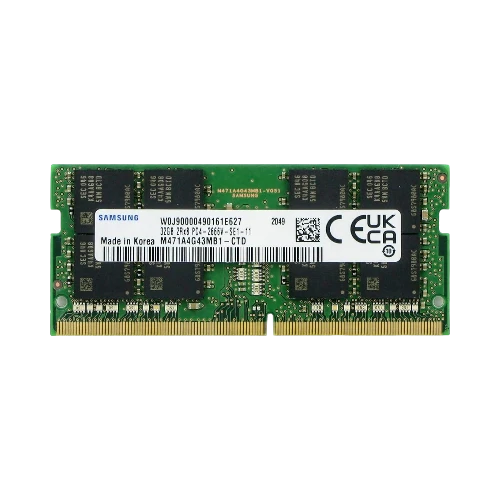 Samsung 32GB DDR4 PC4-21300 2666MHZ 260 PIN SODIMM Memory Module — Being Shipped