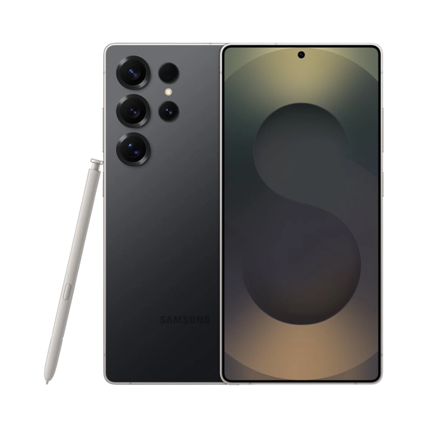 Samsung Galaxy S25 Ultra Smartphone, Qualcomm Snapdragon 8, 12GB RAM, 512GB Storage (Unlocked, Titanium Black) — Being Shipped