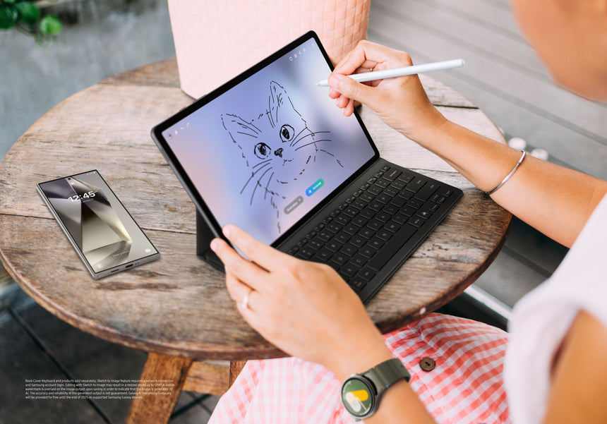 Samsung Galaxy Tab S10+ 12.4" Android Tablet, MediaTek MT6989, 12GB RAM, 256GB Storage (Wi-Fi, Moonstone Gray) — Being Shipped