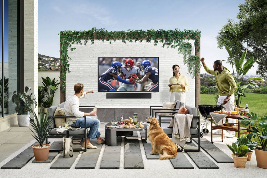 Samsung The Terrace 65" Class 16:9 60Hz 4K UHD HDR QLED Full Sun Outdoor Smart TV — Being Shipped