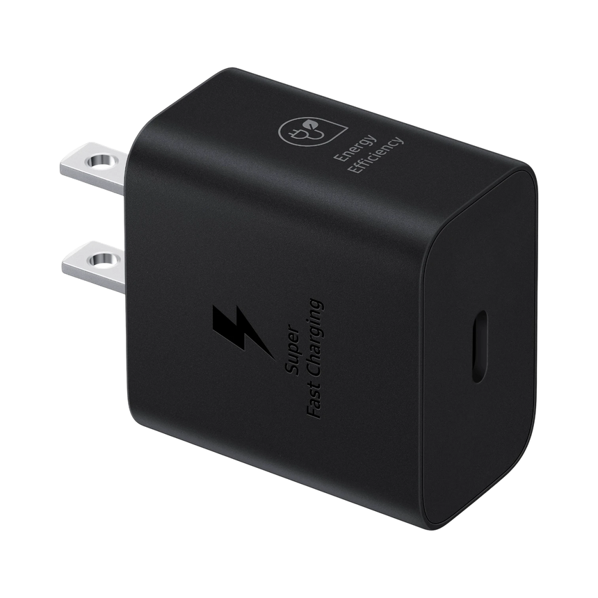 Samsung 25W Super Fast Charging Wall Charger (Black) — Being Shipped