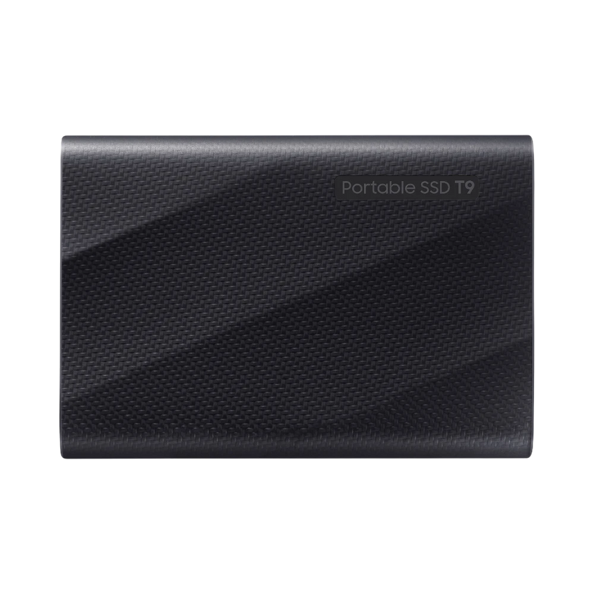Samsung T9 2TB USB-C 3.2 Gen 2x2 PCIe Rubber Portable SSD (Black) — Being Shipped