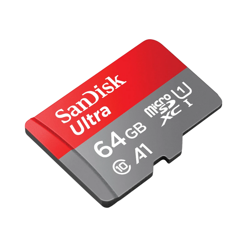 SanDisk Ultra 64GB UHS-I microSDXC Memory Card with SD Adapter — Being Shipped