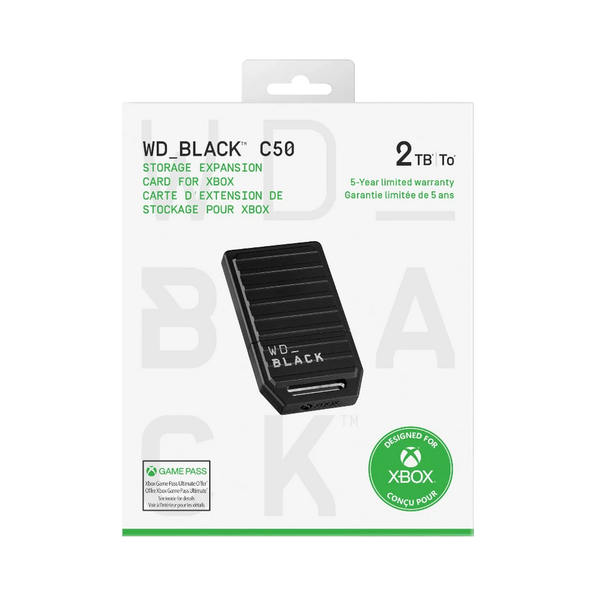 Western Digital Black C50 2TB Expansion PCIe SSD for Xbox Series X|S — Being Shipped