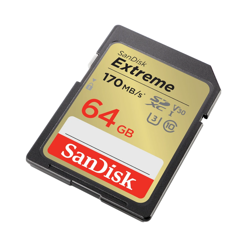 SanDisk Extreme 64GB UHS-I SDXC 170 MB/s Memory Card — Being Shipped