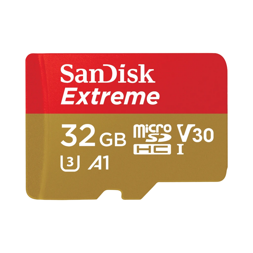 SanDisk Extreme 32GB UHS-I microSDHC Memory Card with SD Adapter — Being Shipped