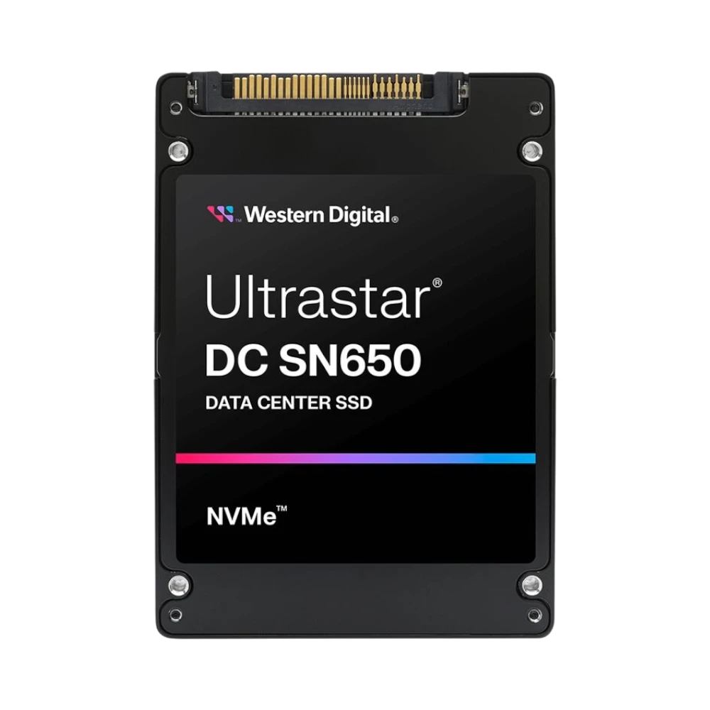 Western Digital Ultrastar DC SN650 7.68TB U.3 15mm PCIe Gen4 NVMe 1.4b — Being Shipped