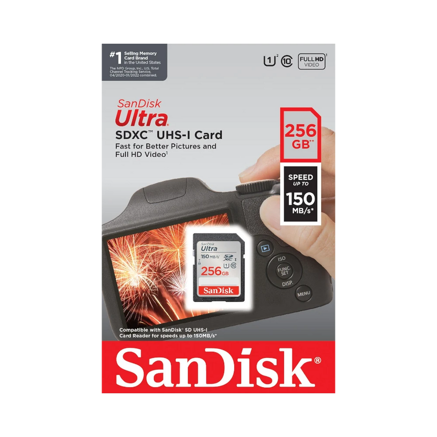SanDisk Ultra 256GB UHS-I SDXC Memory Card — Being Shipped