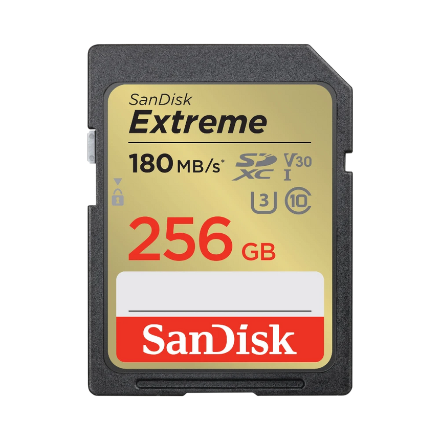 SanDisk Extreme 256GB UHS-I SDXC Memory Card — Being Shipped