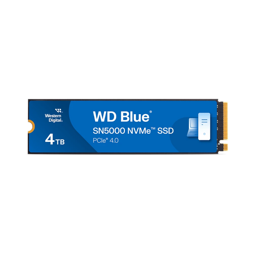 Western Digital Blue SN5000 4TB M.2 2280 Up to 5,500 MB/s NVMe PCIe Gen 4.0 Internal SSD — Being Shipped