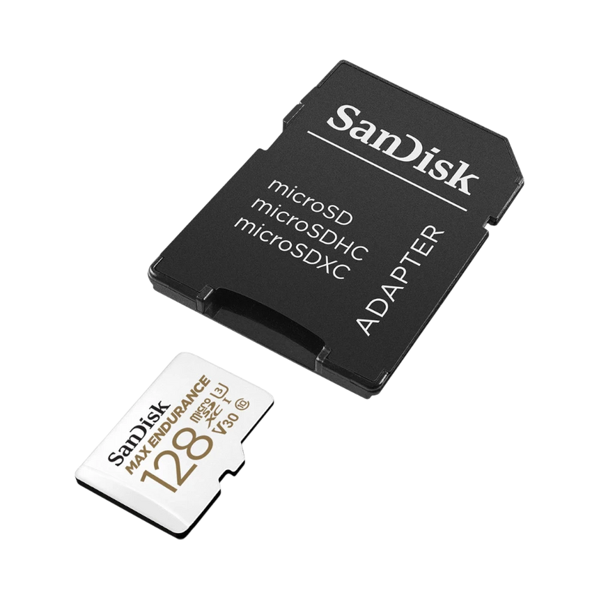 SanDisk MAX ENDURANCE 128GB UHS-I microSDXC Memory Card with SD Adapter — Being Shipped
