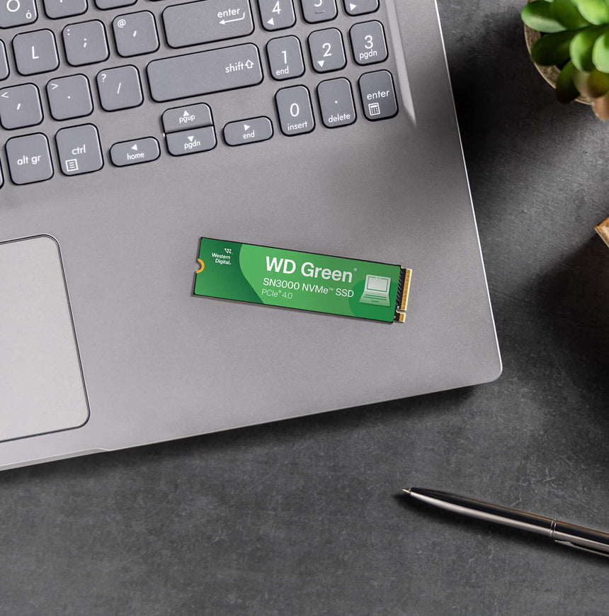 Western Digital Green SN3000 1TB M.2 2280 PCIe Gen4 x4 NVMe SSD — Being Shipped