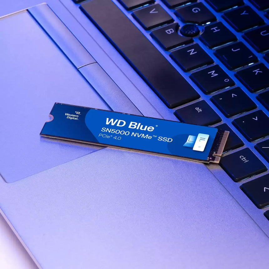 Western Digital Blue SN5000 2TB M.2 2280 PCIe Gen4 x4 NVMe Internal SSD — Being Shipped