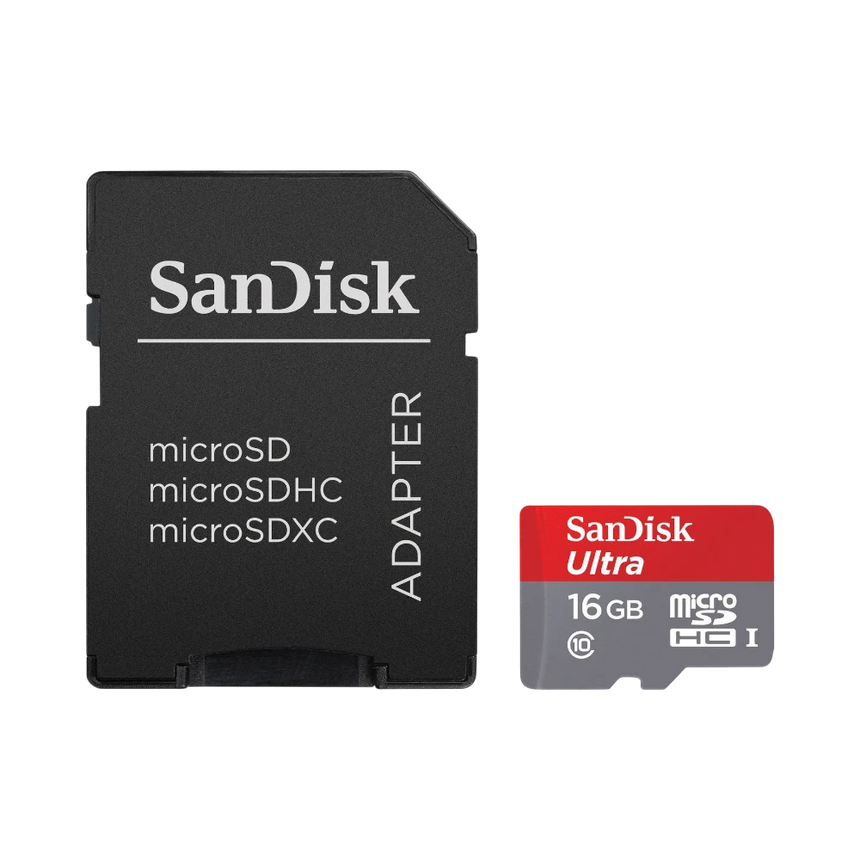 SanDisk Ultra 16GB UHS-I microSDHC Memory Card (Class 10) — Being Shipped