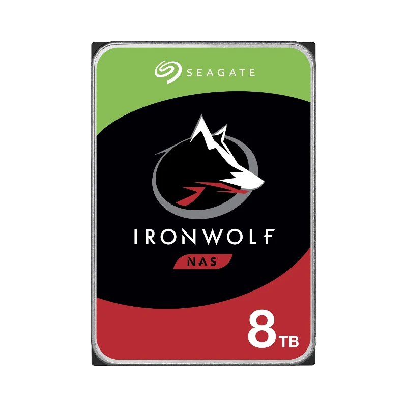 Seagate IronWolf 8TB 3.5" 7200RPM SATA III Internal NAS HDD — Being Shipped