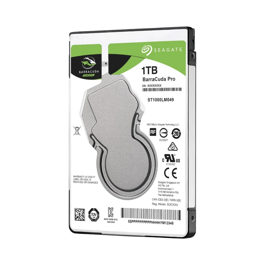 Seagate Barracuda Pro 1TB 2.5" SATA 6Gb/s 7200RPM Internal HDD — Being Shipped