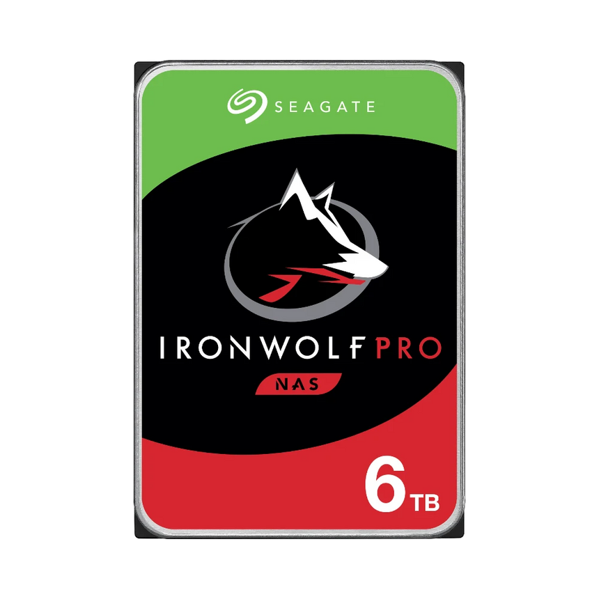 Seagate IronWolf Pro 6TB 3.5" 7200RPM SATA III Internal NAS HDD — Being Shipped