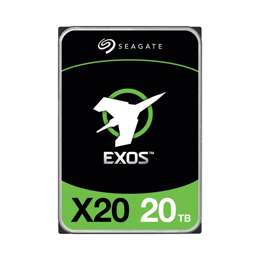 Seagate Exos X20 20TB 3.5" 7200RPM SATA III 6 Gb/s Internal HDD — Being Shipped