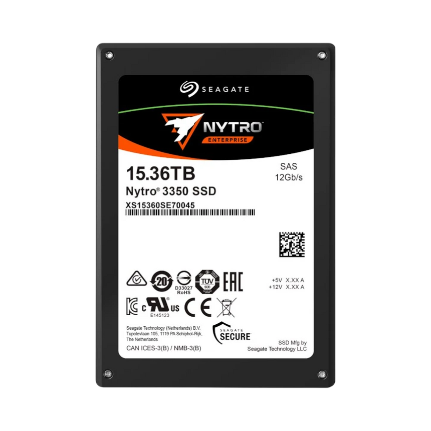 Seagate Nytro 3350 Scaled Endurance 15.36TB 2.5" SAS 12Gb/s SSD — Being Shipped