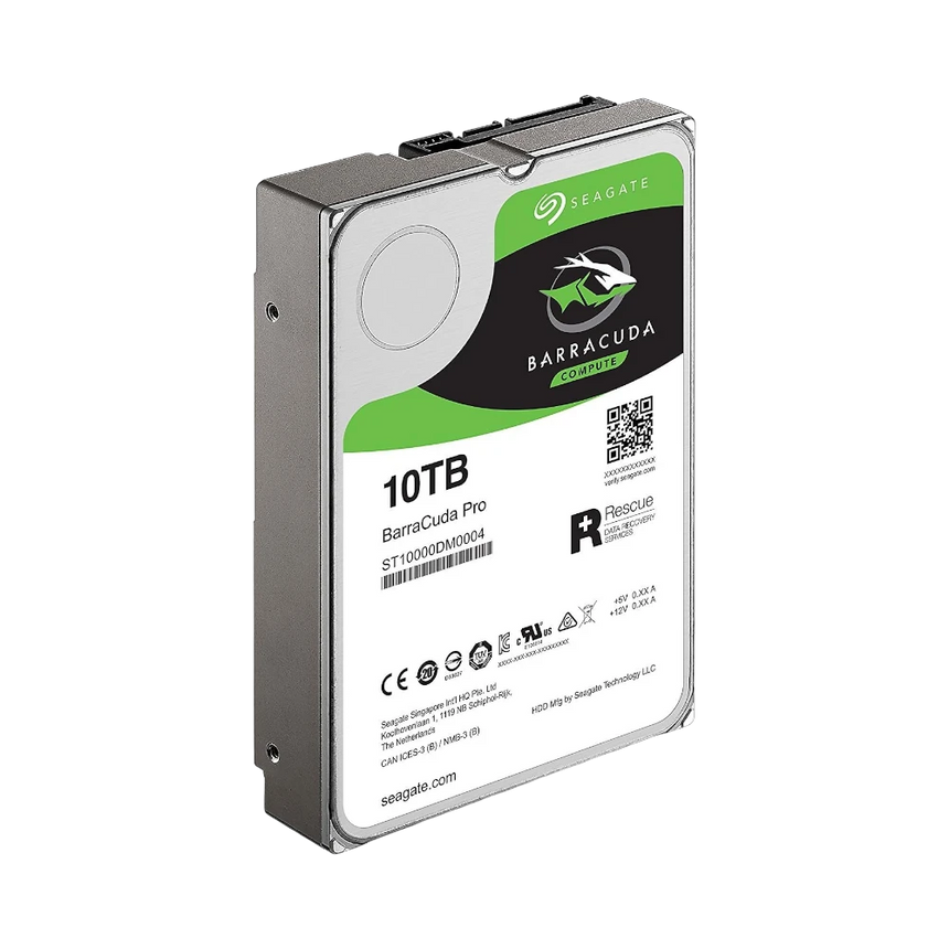 Seagate BarraCuda Pro 10TB 3.5" 7200RPM SATA 6 Gb/s Internal HDD — Being Shipped