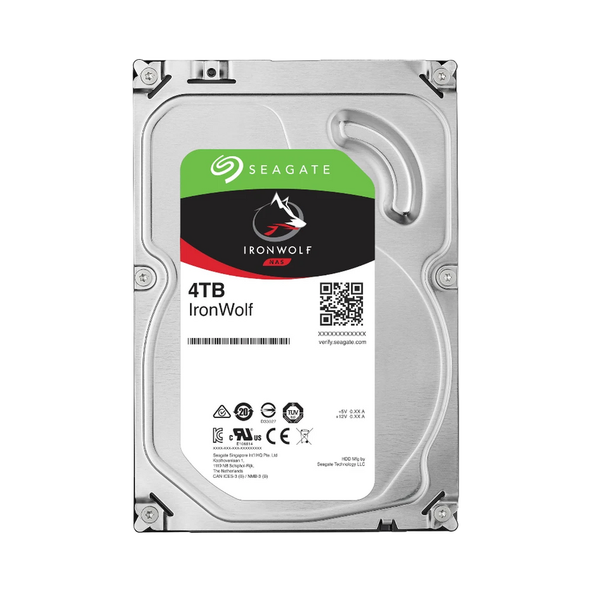 Seagate IronWolf 4TB 3.5" 5400RPM SATA III Internal NAS HDD — Being Shipped