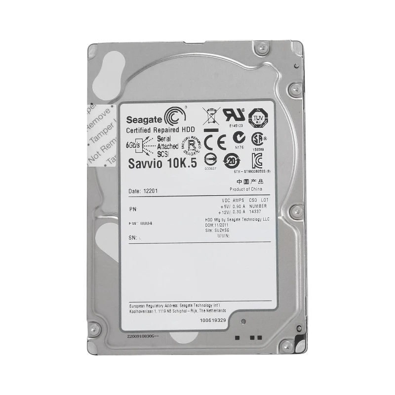 Seagate Savvio 10K.5 900GB 2.5" 10000RPM SAS 6Gb/s Internal HDD — Being Shipped