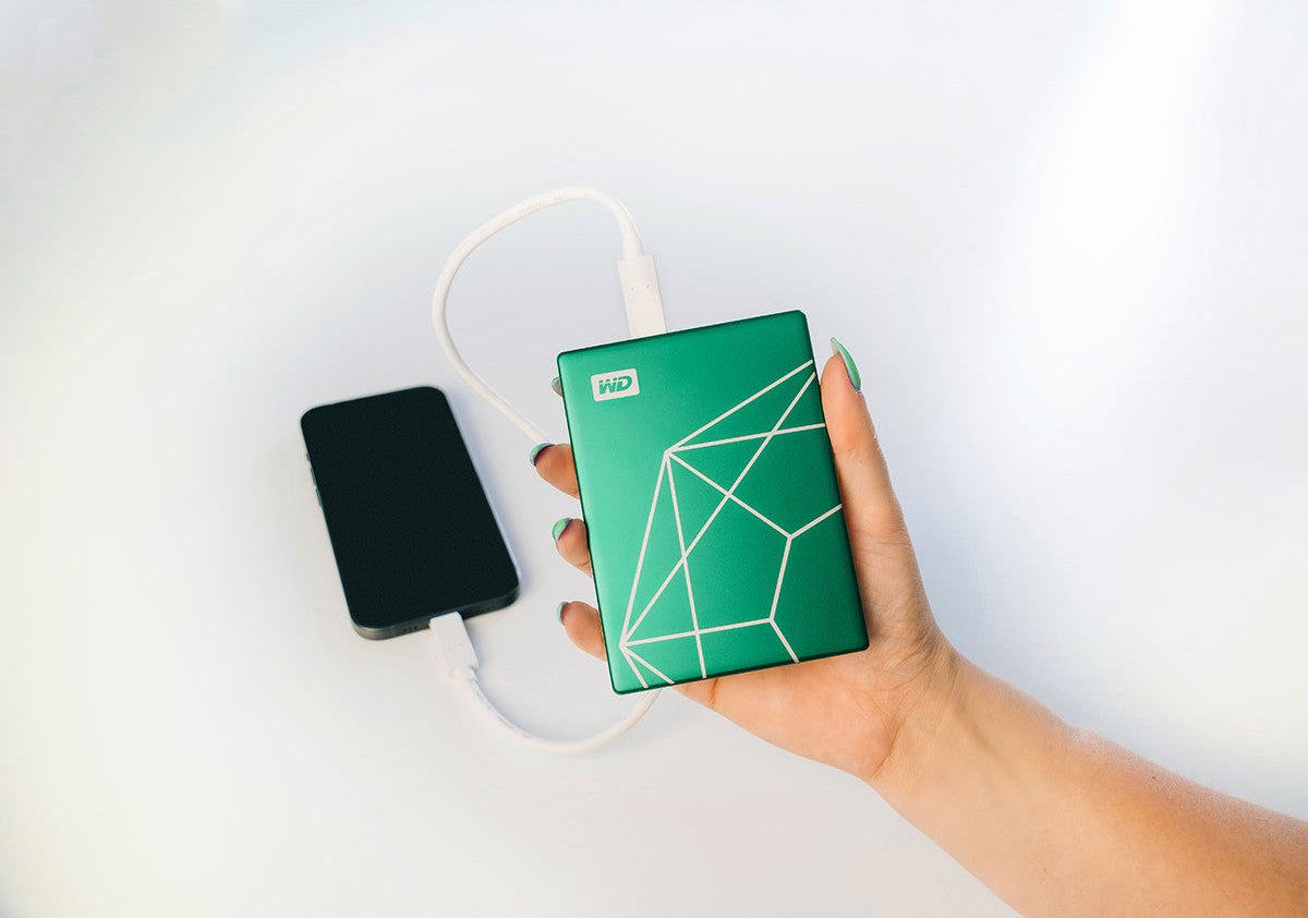 Western Digital My Passport Ultra 20th Anniversary Edition 2TB USB-C 3.2 Gen 1 External Hard Drive (Emerald Green) — Being Shipped