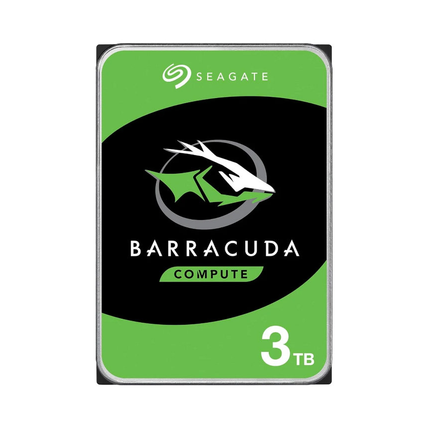 Seagate BarraCuda 3TB 3.5" 7200RPM SATA 6 Gb/s Internal HDD — Being Shipped
