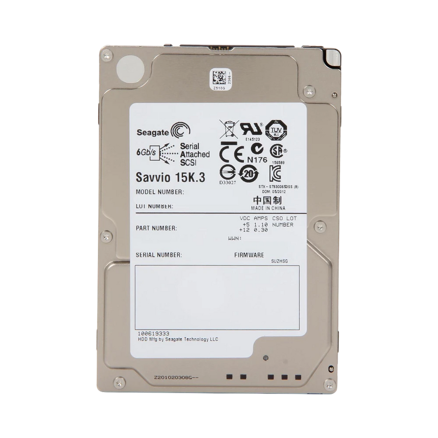 Seagate Savvio 15K.3 300GB 2.5" 15000RPM SAS 6Gb/s Internal HDD — Being Shipped
