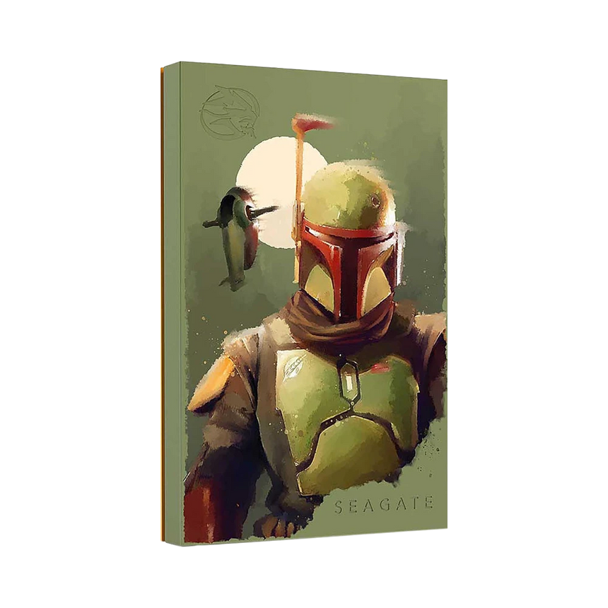 Seagate FireCuda 2TB 2.5" USB 3.2 Gen 1 External Hard Drive (Boba Fett Special Edition) — Being Shipped