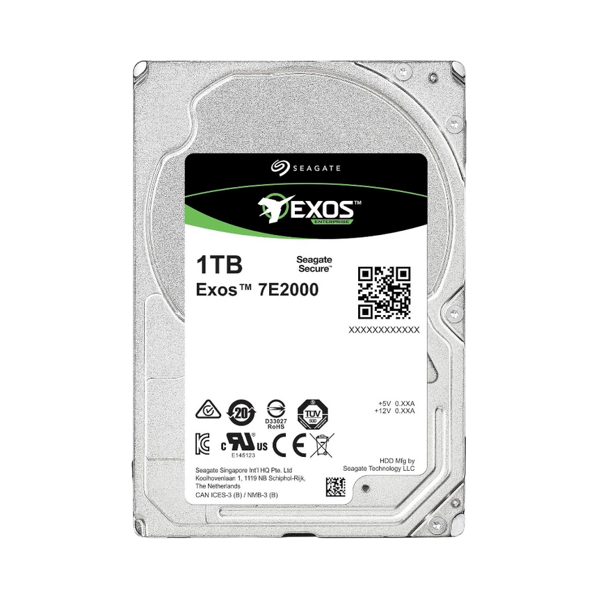 Seagate Exos Enterprise 1TB 2.5" 7200RPM SAS 12Gb/s Internal HDD — Being Shipped