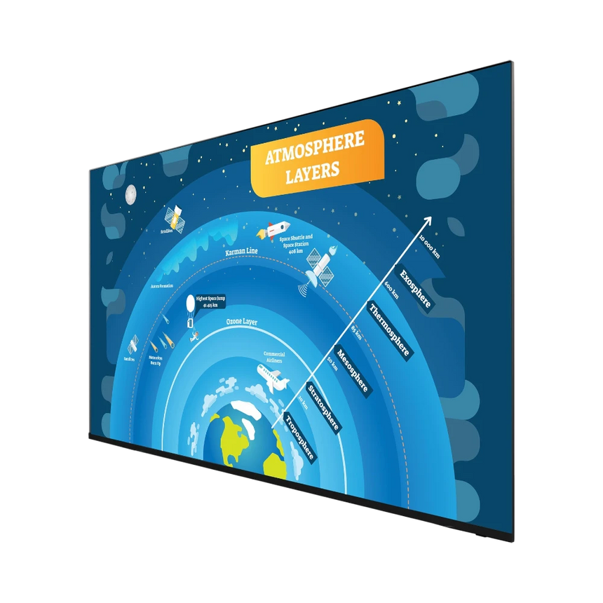 Sharp AQUOS 4P-B65EJ2U 65" 16:9 60Hz 4K HDR LCD Commercial Display — Being Shipped