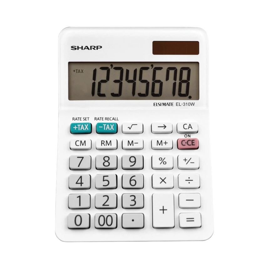 Sharp EL-310WB 8-Digit LCD Mini Desktop Calculator — Being Shipped