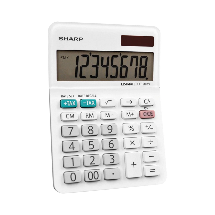 Sharp EL-310WB 8-Digit LCD Mini Desktop Calculator — Being Shipped
