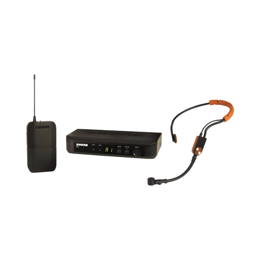 Shure BLX14/SM31 Wireless Cardioid Fitness Headset Microphone System (H10: 542 to 572 MHz) — Being Shipped