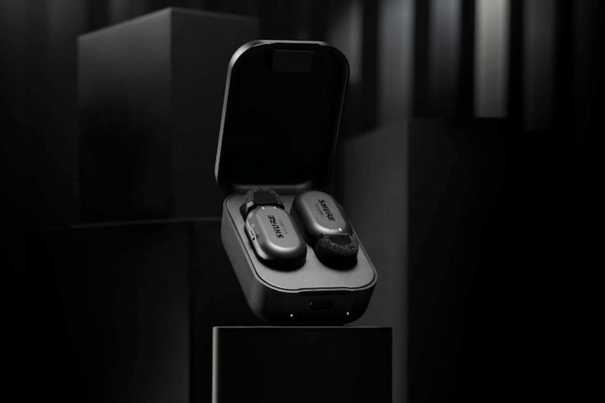 Shure MoveMic Two 2-Person Clip-On Wireless Microphone System for Mobile Devices — Being Shipped