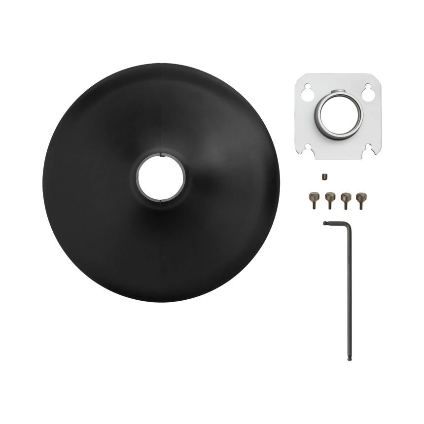 Shure A901-R-PM-1.5IN Pole-Mount Kit for MXA901-R Microphone & 1.5" NPT Pole (Black) — Being Shipped