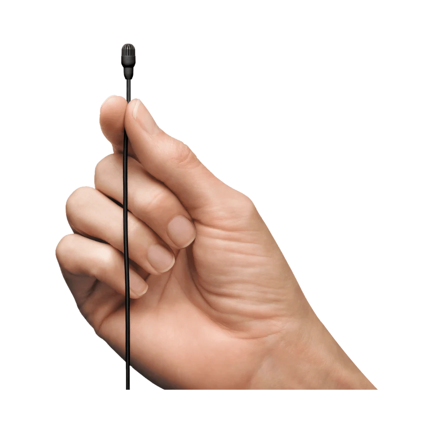 Shure TwinPlex TL47 Omnidirectional Lavalier Microphone with LEMO 3-Pin Connector & Accessories (Black) — Being Shipped